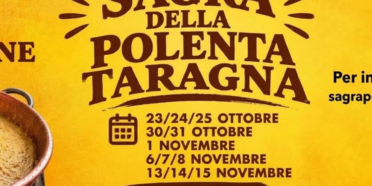 polenta taragna sagra autunnale 2026