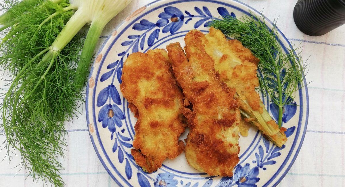 finocchi fritti alla milanese